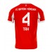 Bayern Munich Jonathan Tah #4 Hjemmedrakt 2025-26 Korte ermer